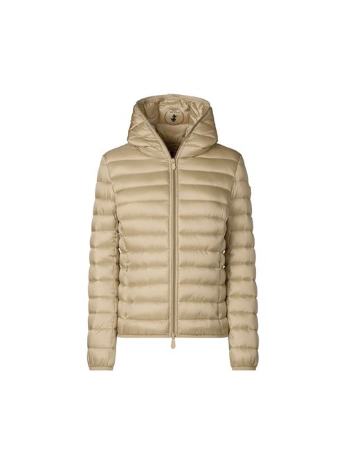 Beige down jacket Save The Duck | D33620W IRIS19.40039